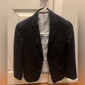 Tommy Hilfiger boys navy sport coat size 12 in perfect condition.